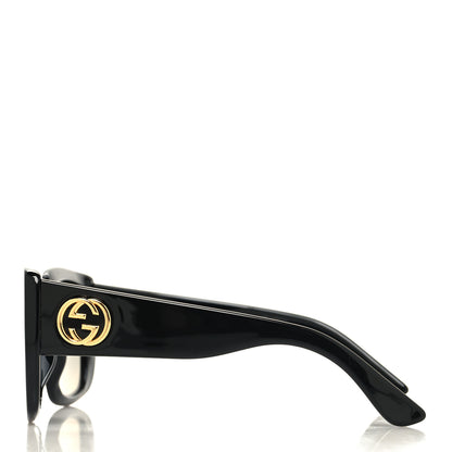 Gucci Acetate Square Frame Sunglasses GG0141S Black 3 of 7