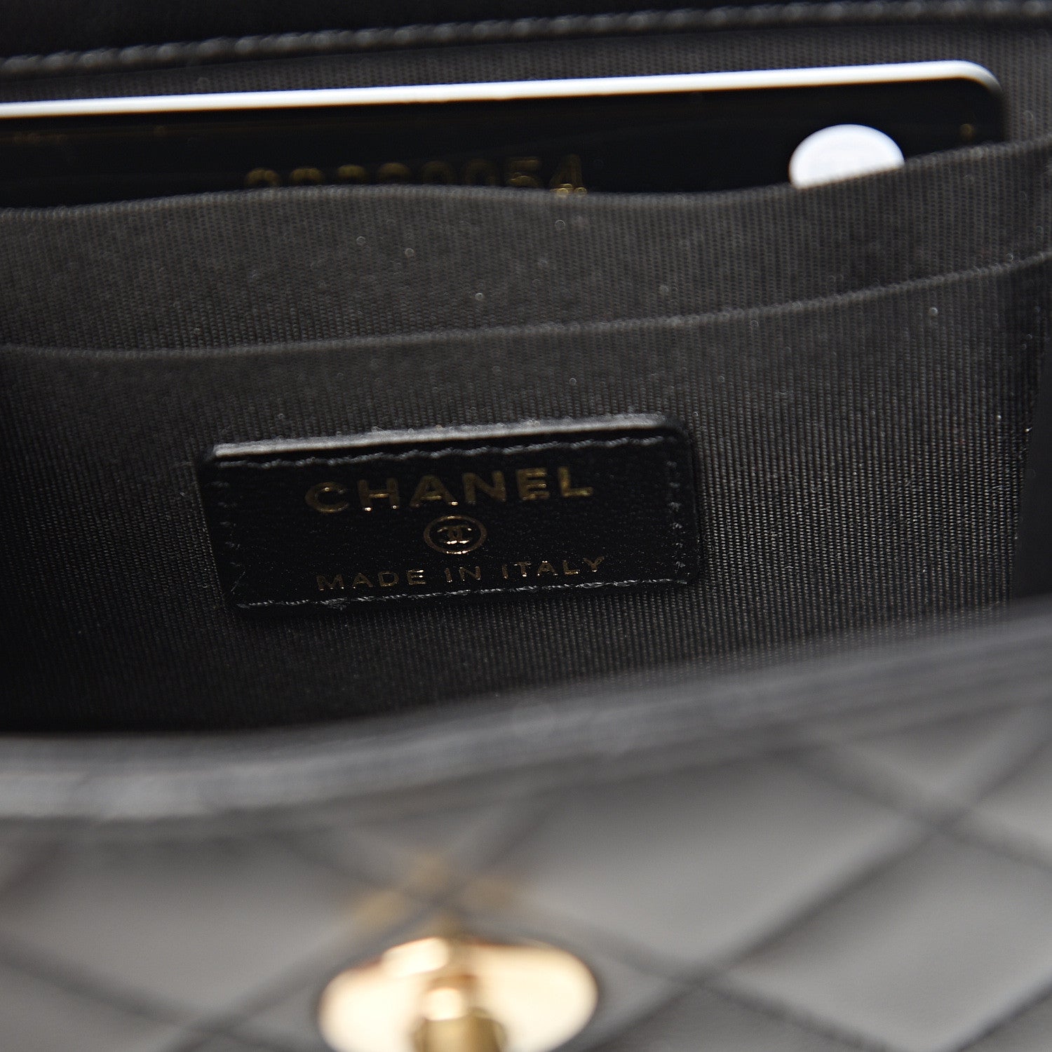 Chanel Lambskin Quilted Mini Trendy CC Chain Wallet Black 5 of 9