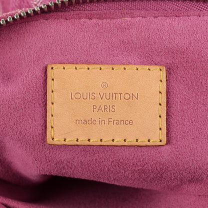 Louis Vuitton Denim Monogram Baggy GM Fuchsia 5 of 8