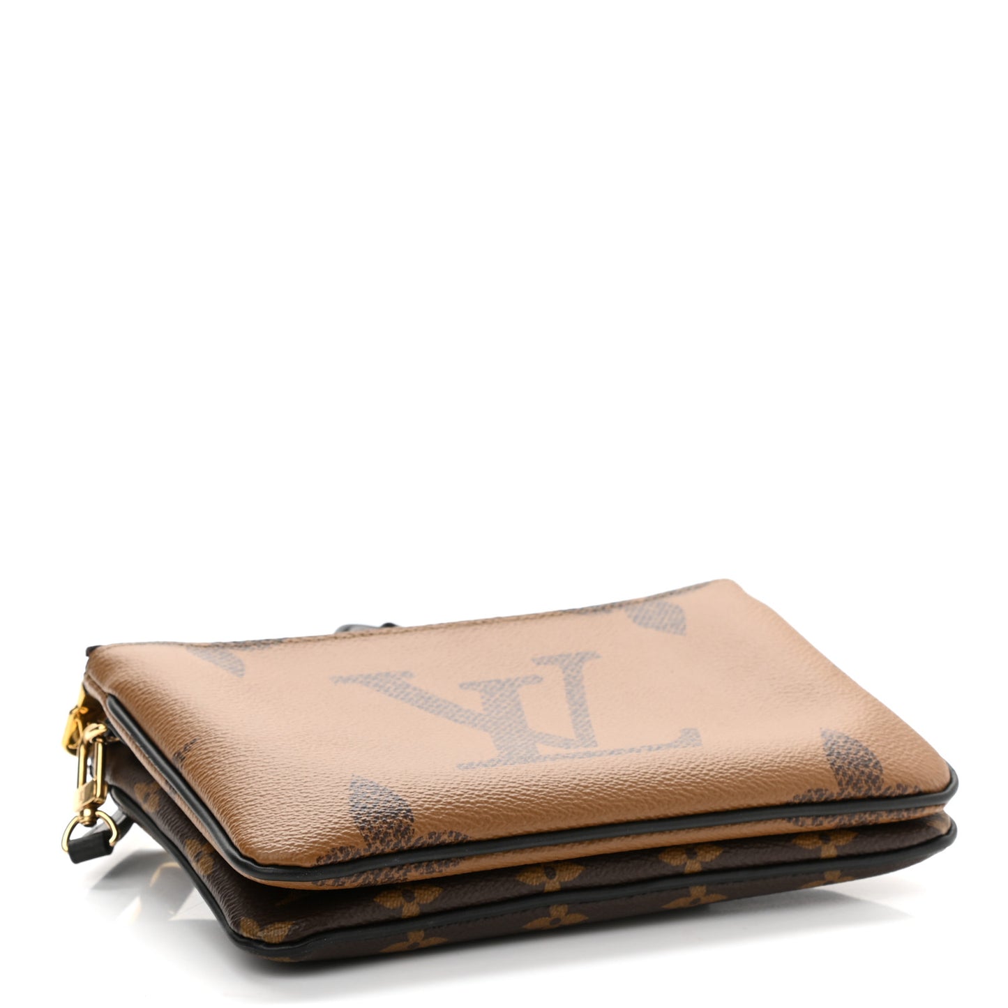 Reverse Monogram Giant Double Zip Pochette