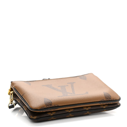 Louis Vuitton Reverse Monogram Giant Double Zip Pochette 4 of 10