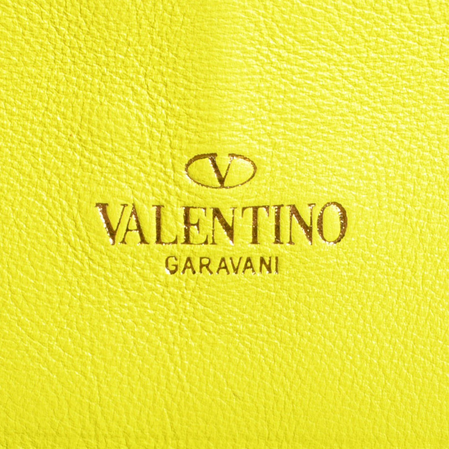 Vitello My Own Code Clutch Yellow Fluo