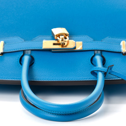 Hermes Epsom Birkin 30 Bleu Zanzibar 24 of 38