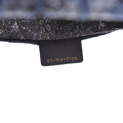 Christian Dior Canvas Embroidered KaleiDioroscopic Book Tote Blue 7 of 11