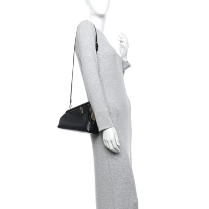 Fendi Shiny Nappa Small Fendi First Black 2 of 10