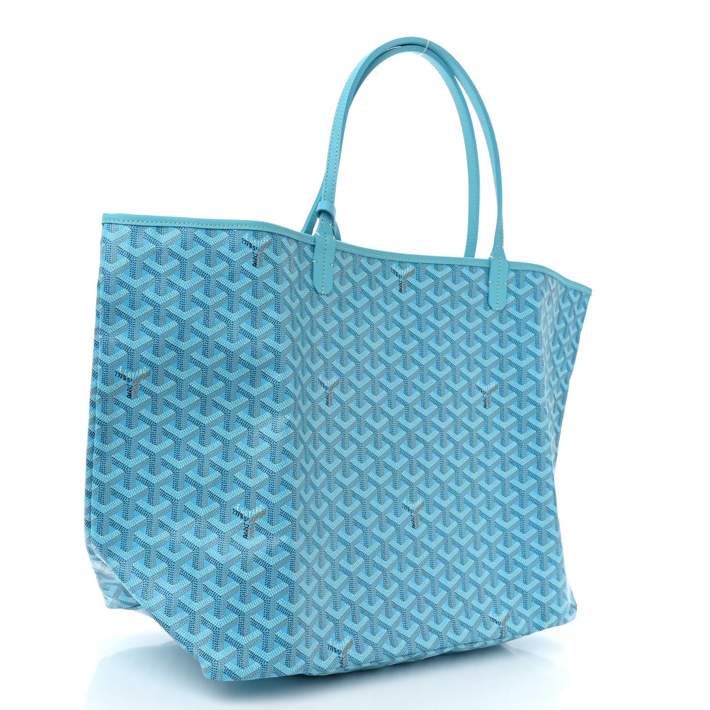 Goyardine Saint Louis GM Balise Beach Towel Set Turquoise