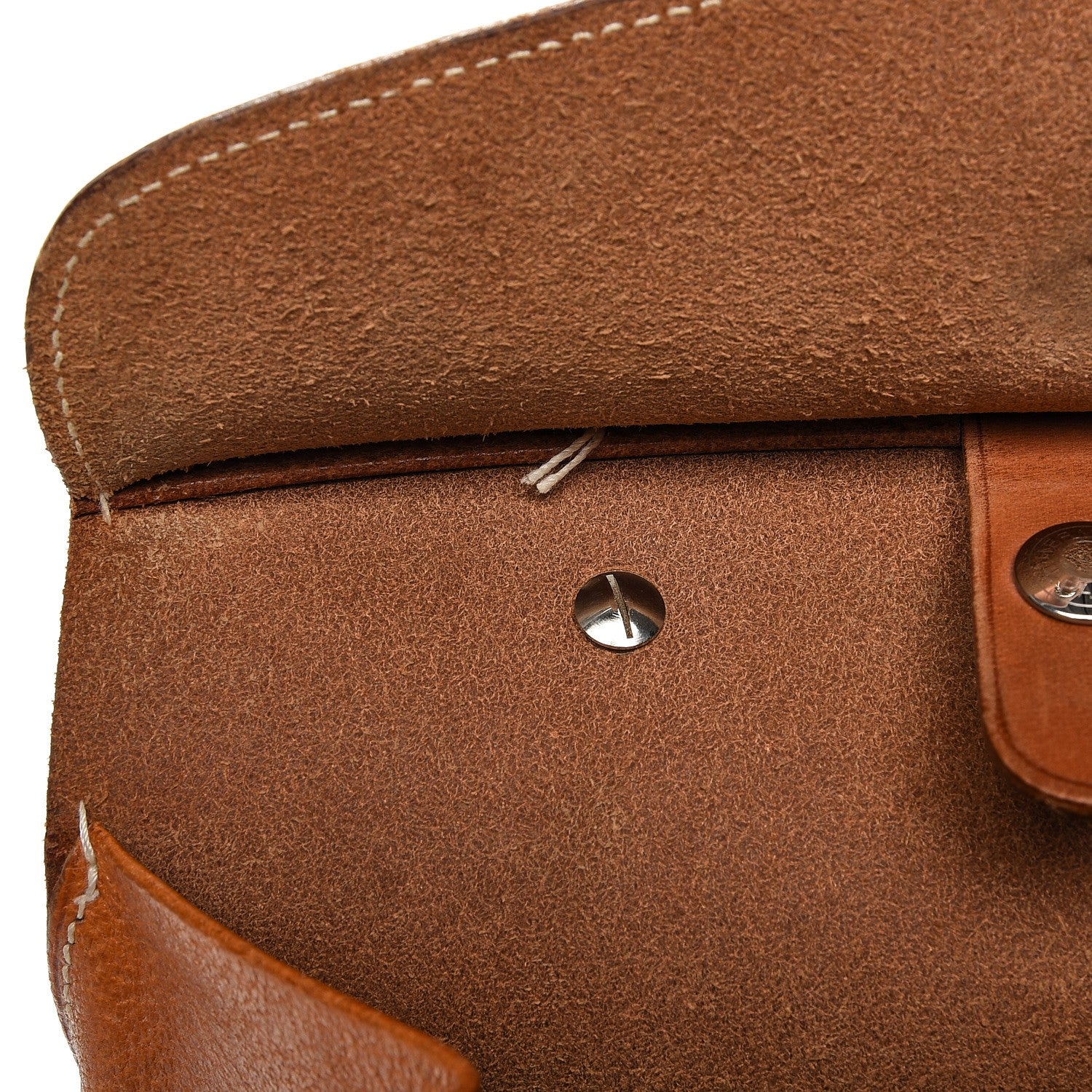 Hermes Barenia Sacoche Pour Selle Backpack Fauve 9 of 21
