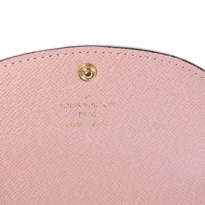 Louis Vuitton Damier Ebene Rosalie Coin Purse Rose Ballerine 6 of 8