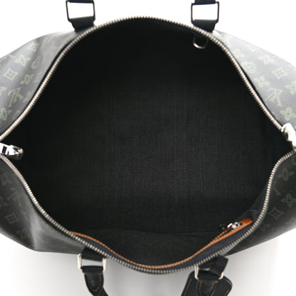 Louis Vuitton Monogram LV Record Keepall Bandouliere 50 Dark Green 4 of 8