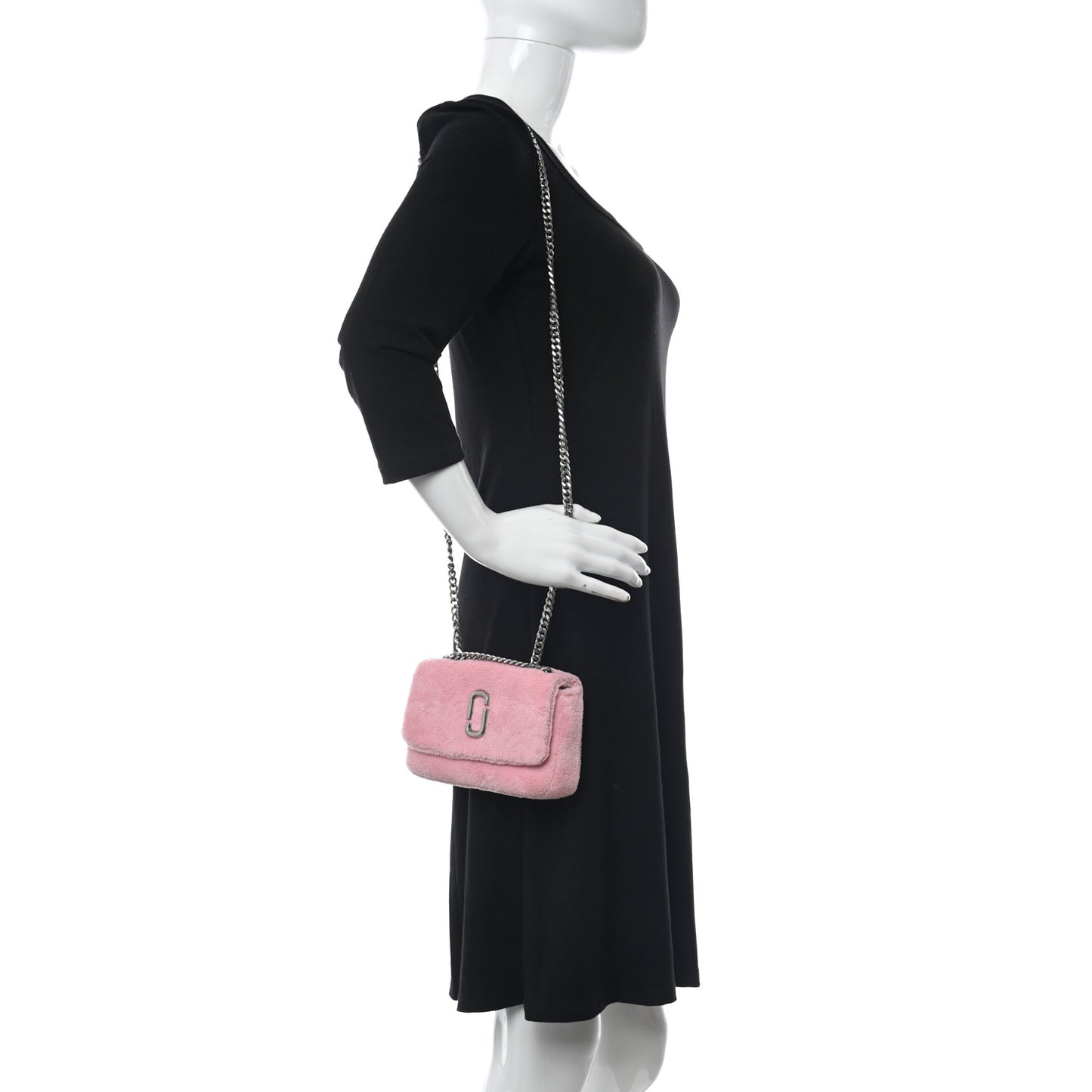Faux Fur The Glam Shot 21 Camera Bag Pink
