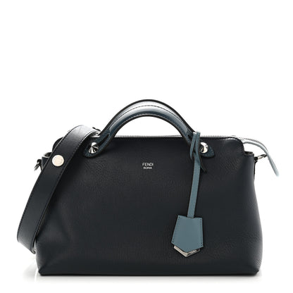 Fendi Vitello Dolce 4 Color Medium By The Way Boston Bag Lavagna Riviera Multicolor 1 of 10