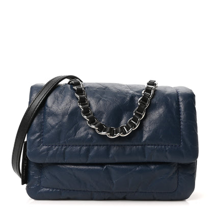 Marc Jacobs Lambskin The Pillow Bag Blue Sea 1 of 10