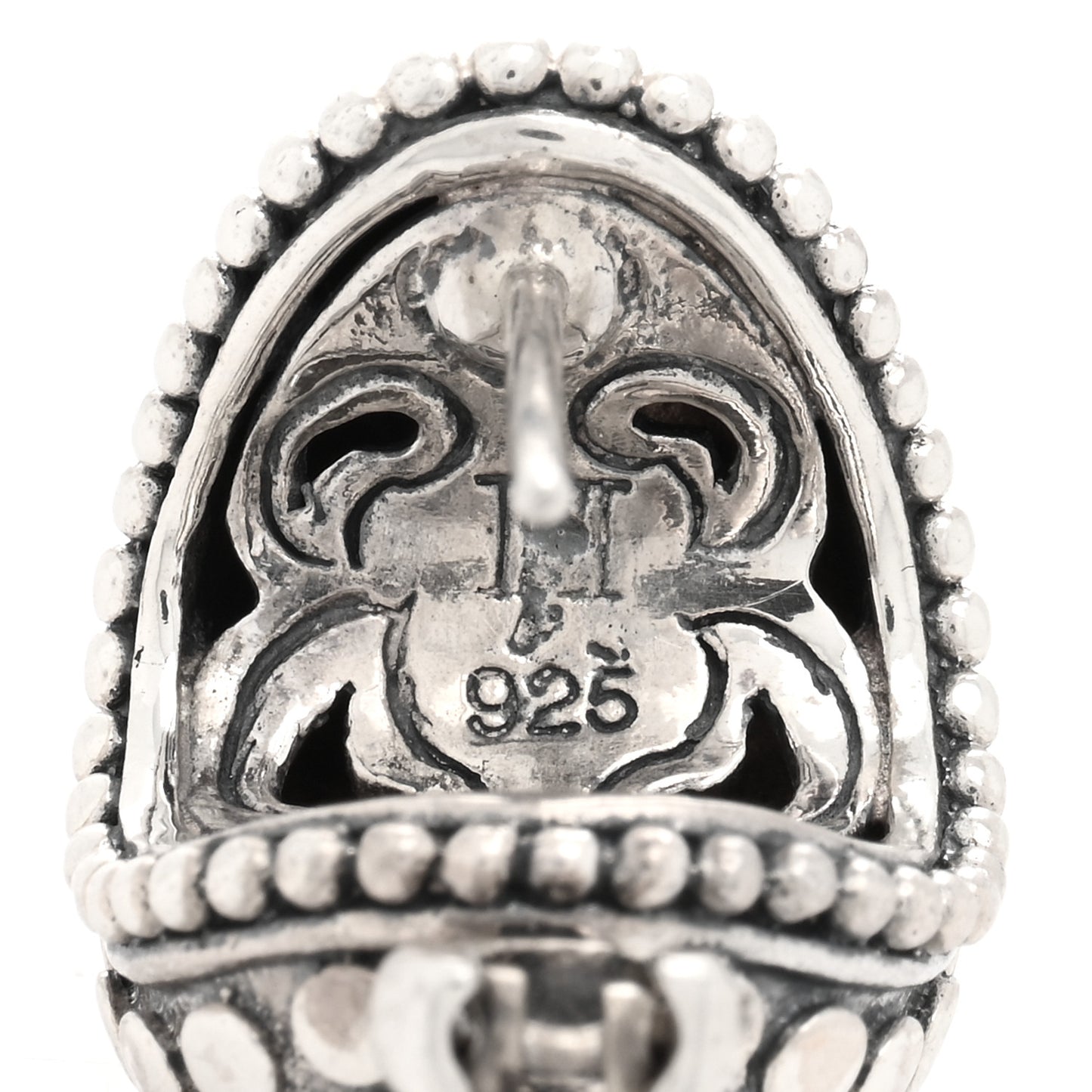 Sterling Silver Buddha Belly Dot Earrings