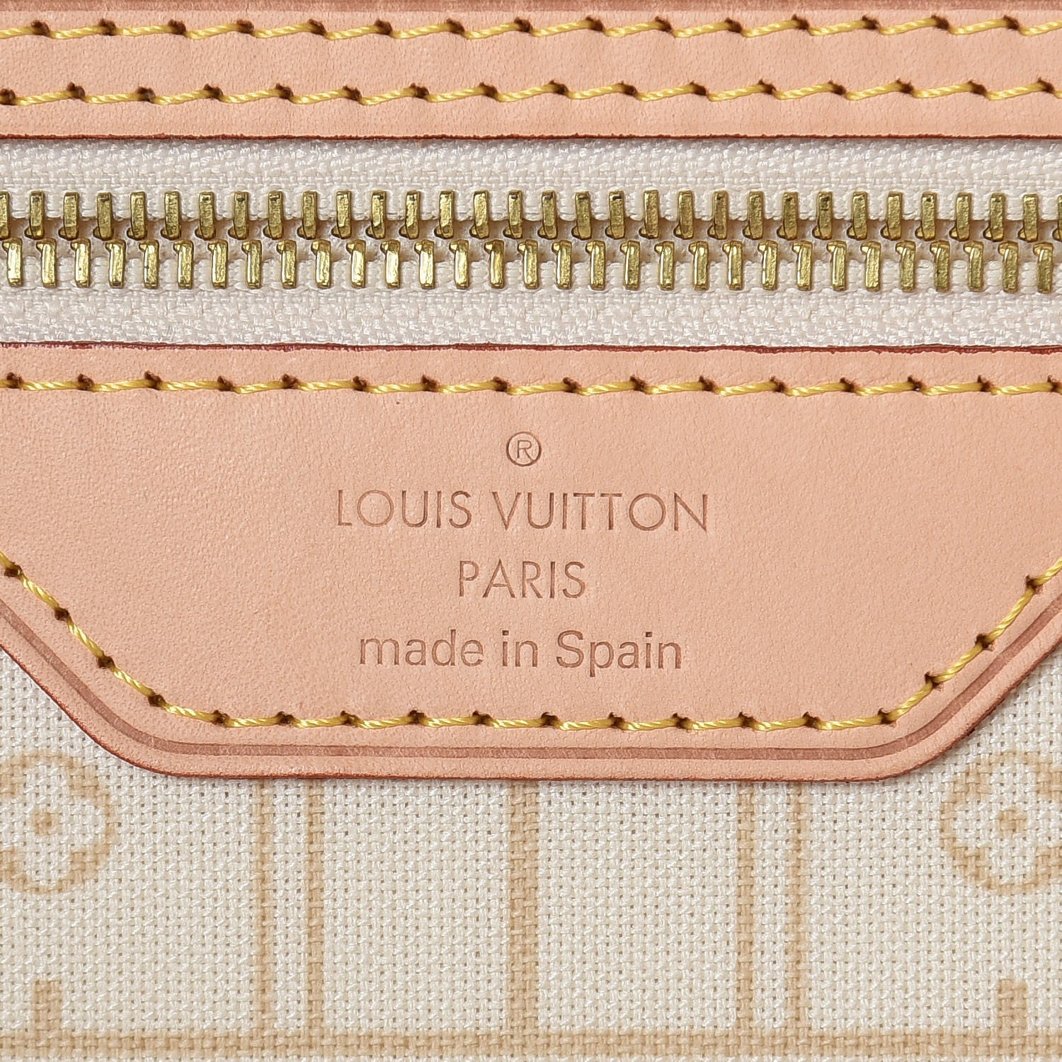 Louis Vuitton Damier Azur Neverfull MM 8 of 9