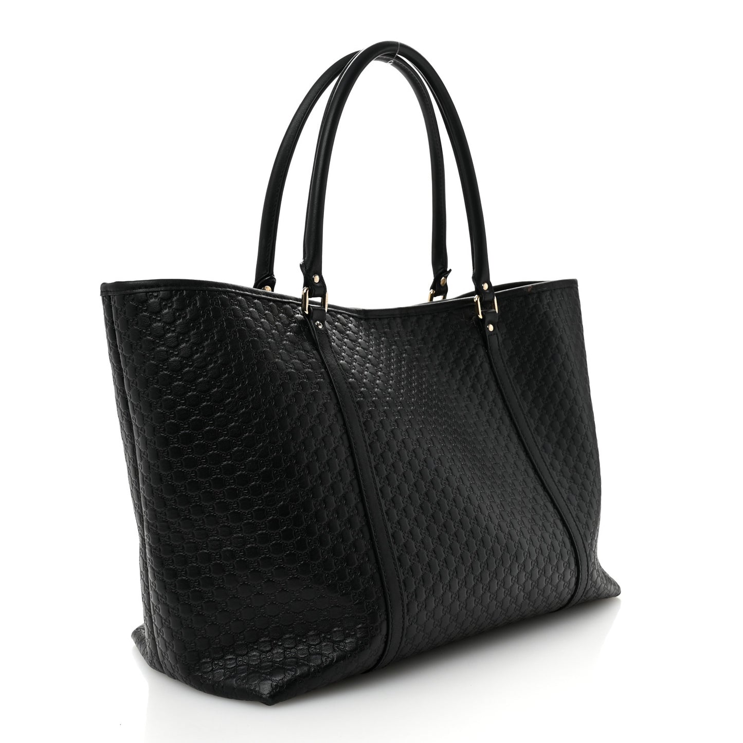 Microguccissima Large Joy Tote Black