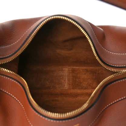 Celine Supple Calfskin Medium Romy Shoulder Bag Tan 5 of 11