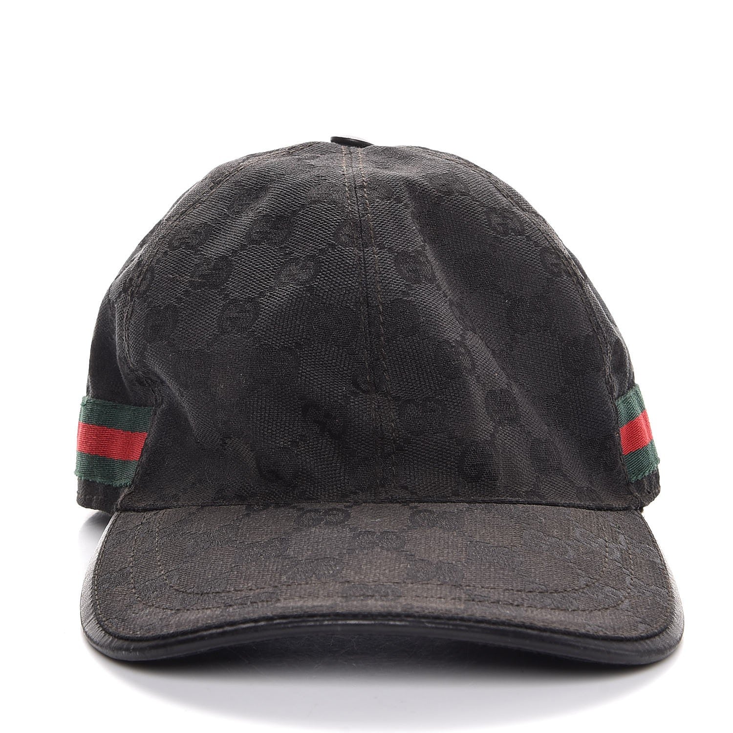 Gucci Monogram Web Baseball Hat M Black 4 of 8