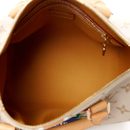 Louis Vuitton Monopaname Speedy Bandouliere 25 Beige Ocher 5 of 12