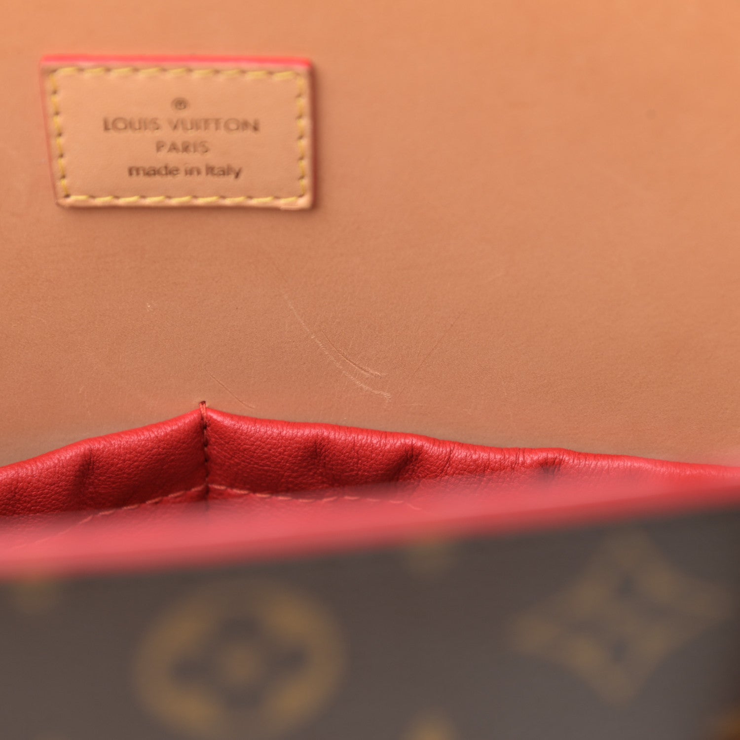 Louis Vuitton Monogram Calf Hair Spikes Iconoclasts Christian Louboutin Tote Red 12 of 22