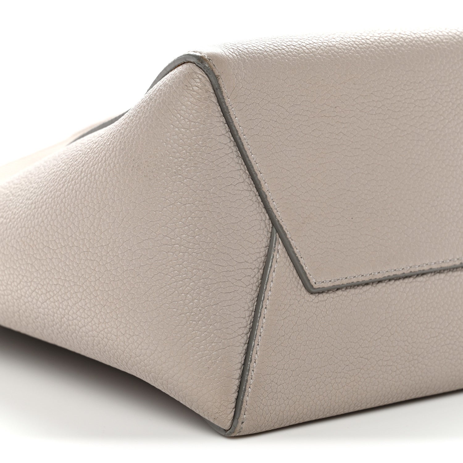 Celine Soft Grained Calfskin Small Sangle Bucket Bag Light Taupe 7 of 12