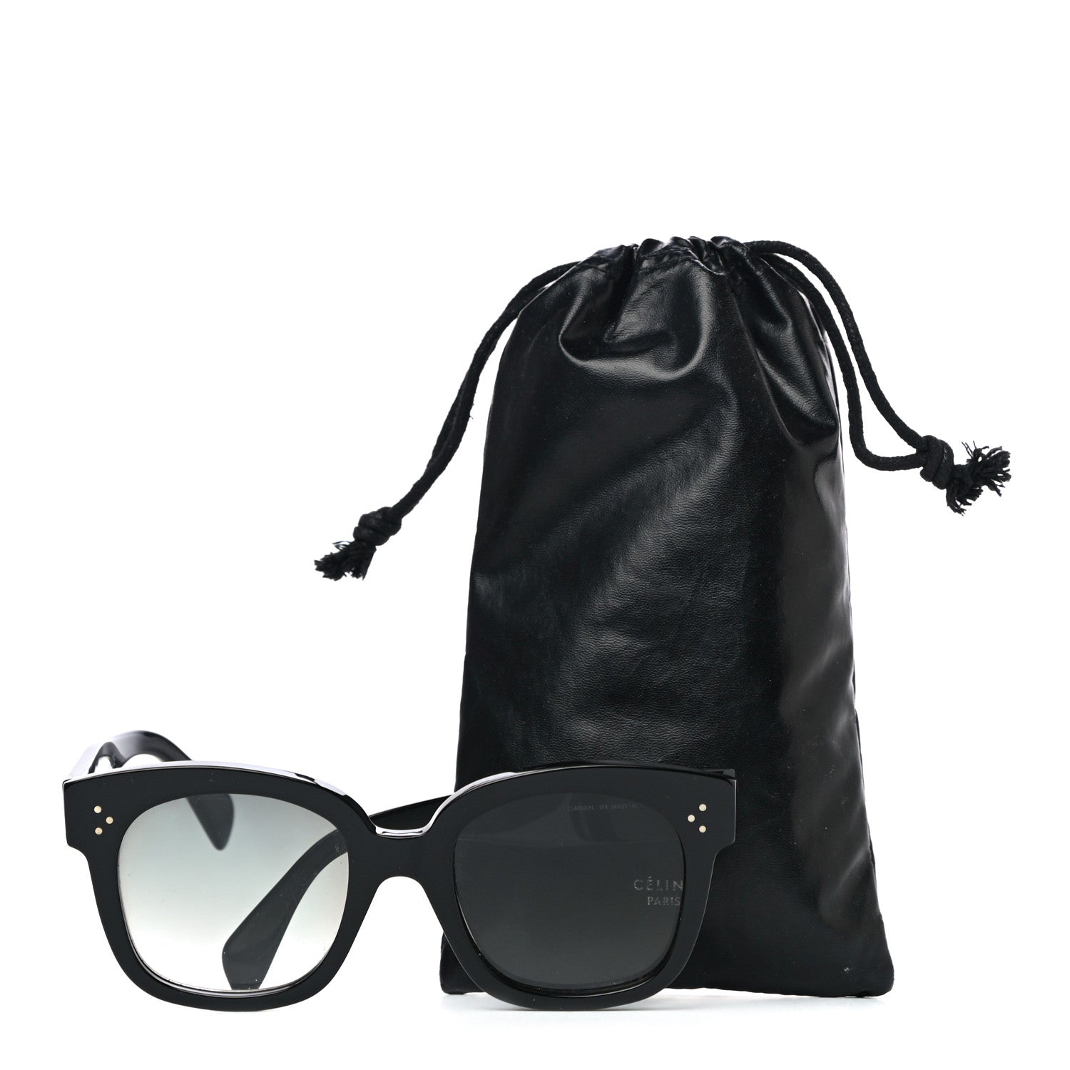 Celine New Audrey CL4002UN Sunglasses Black 7 of 7