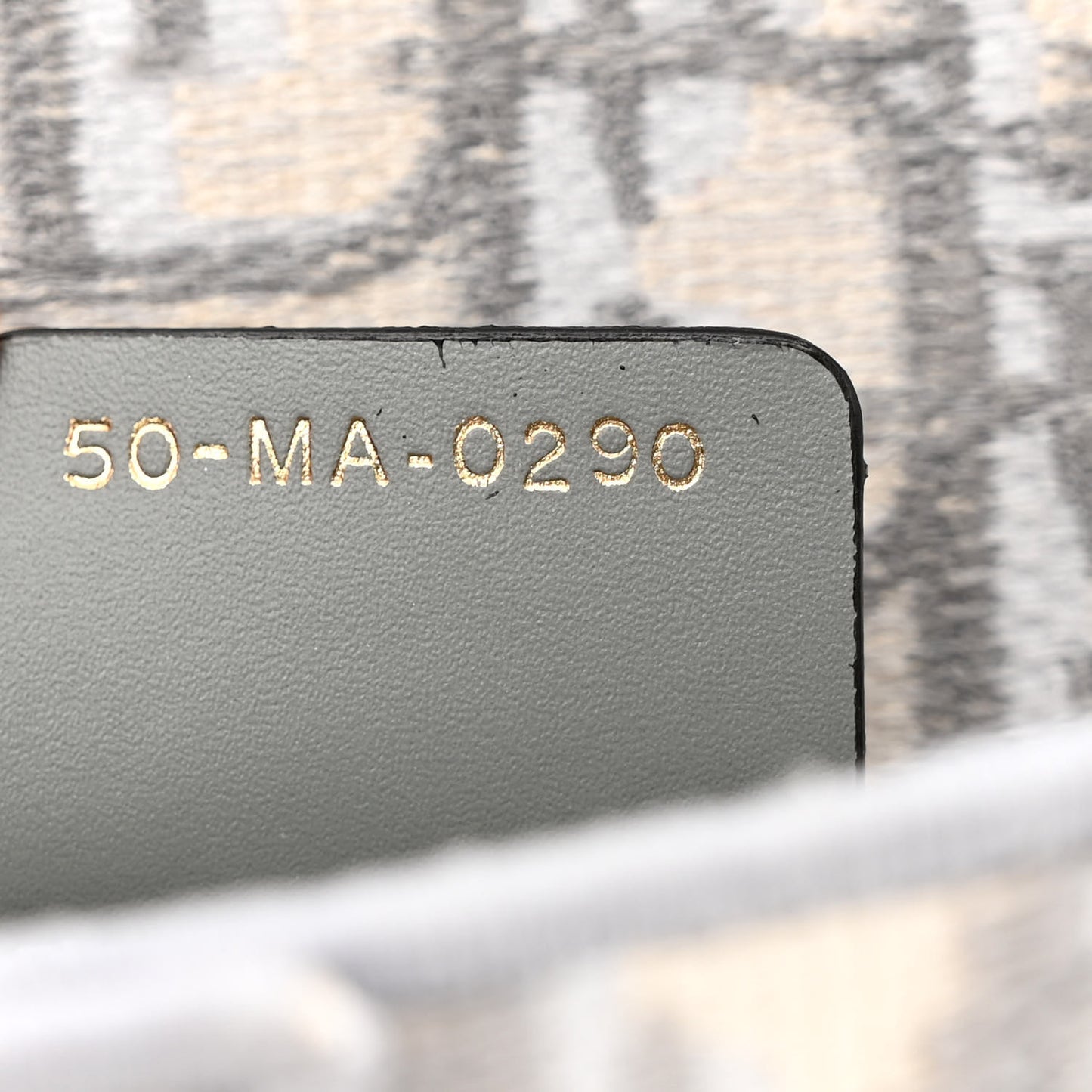 Oblique Slim Saddle Pouch Grey