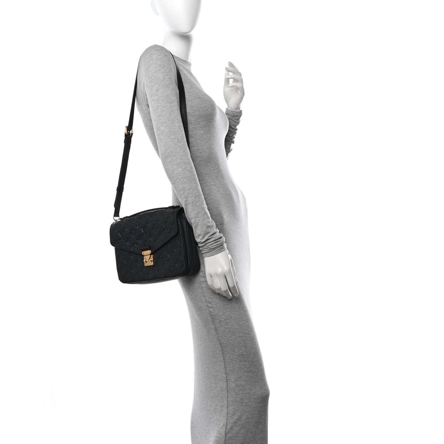 Louis Vuitton Empreinte Pochette Metis Black 2 of 12
