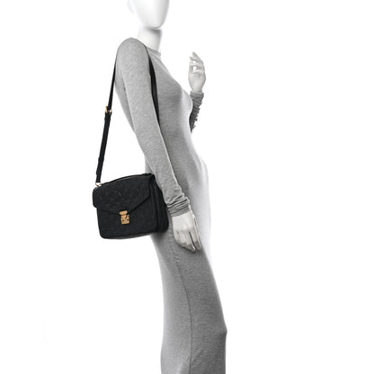 Louis Vuitton Empreinte Pochette Metis Black 2 of 12