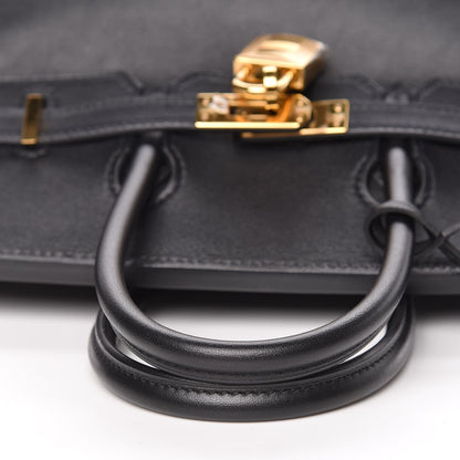 Hermes Swift Birkin 25 Black 37 of 38