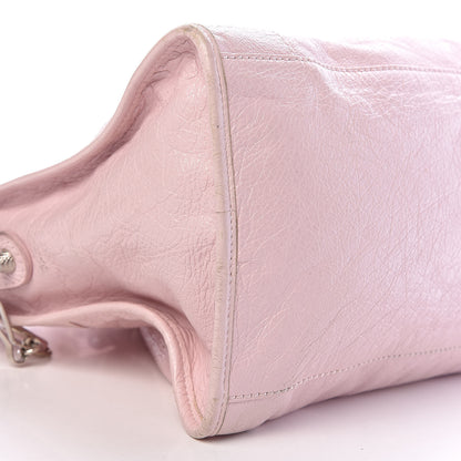 Balenciaga Agneau Giant 12 Silver Hardware Part Time Rose Poudre Rose Petunia 8 of 11