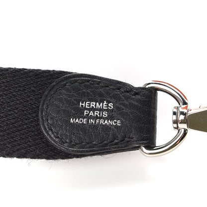 Hermes Taurillon Clemence Evelyne TPM Black 8 of 10