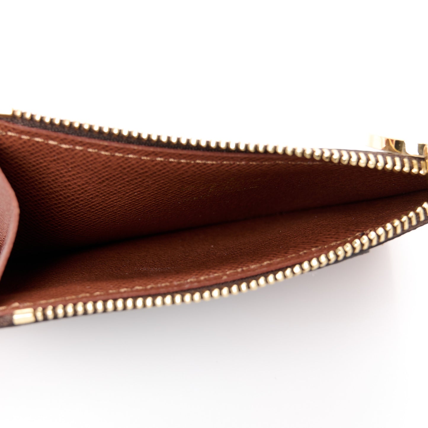 Monogram Zipped Romy Card Holder