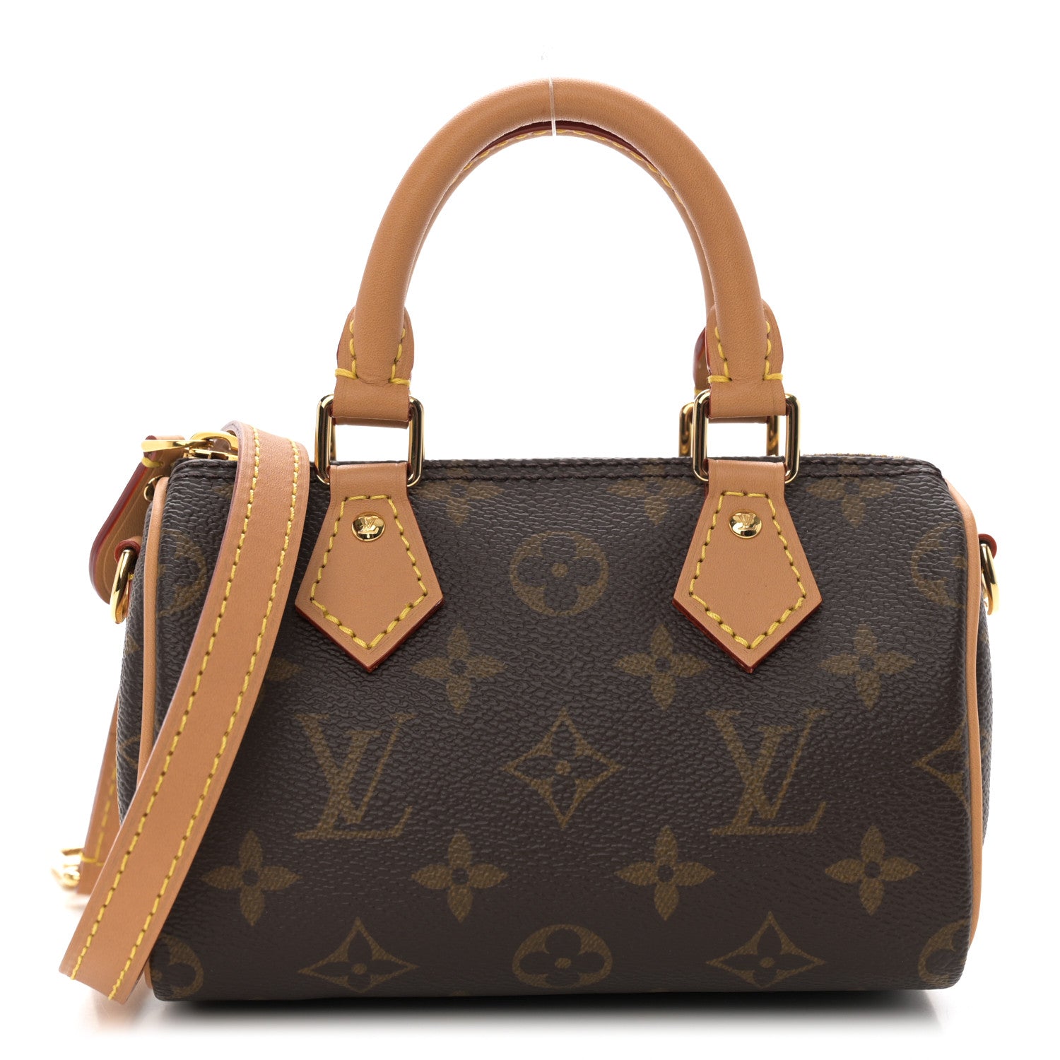 Louis Vuitton Monogram Nano Speedy Bandouliere 1 of 10