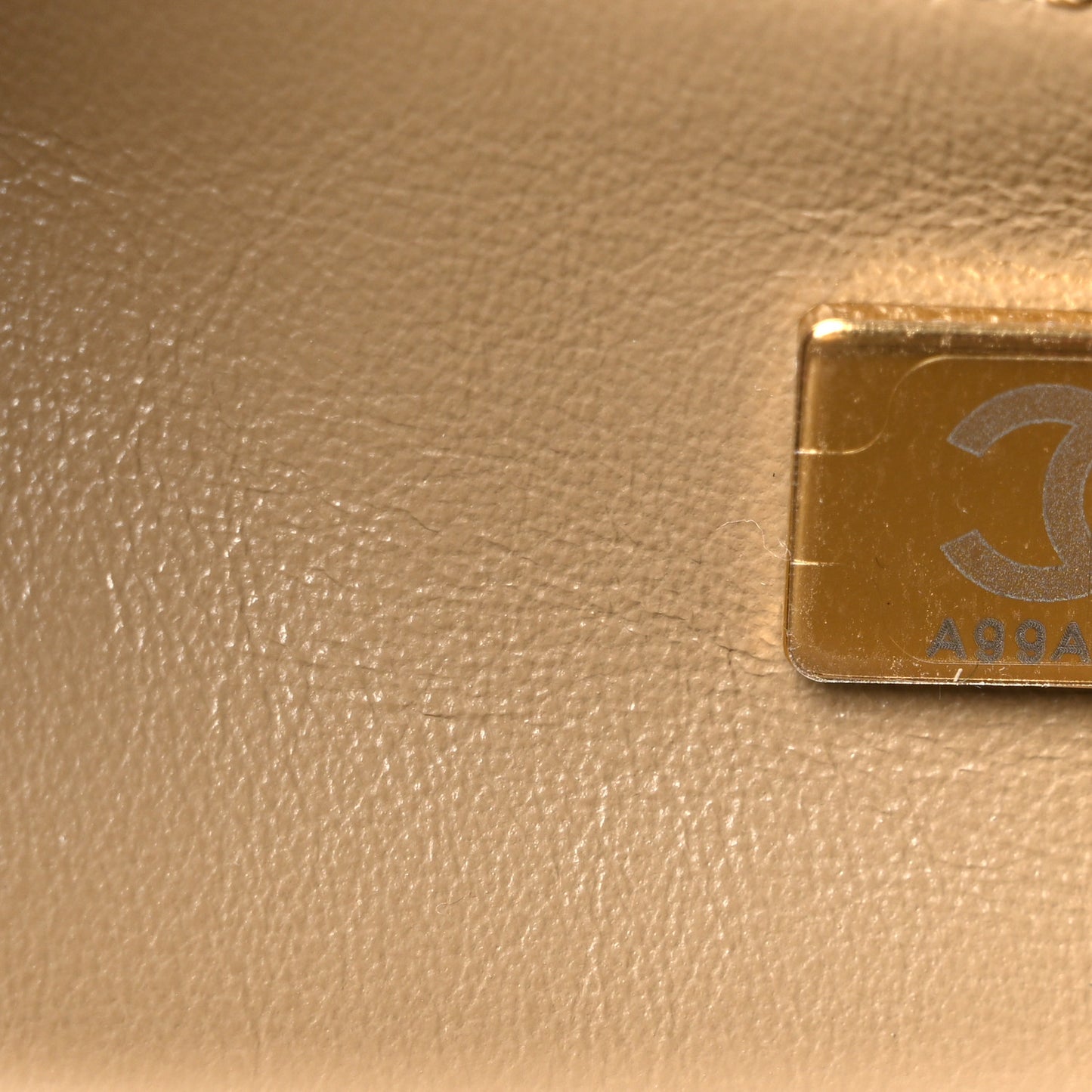Suede Calfskin Small Souplissimo Maxi Flap Dark Beige