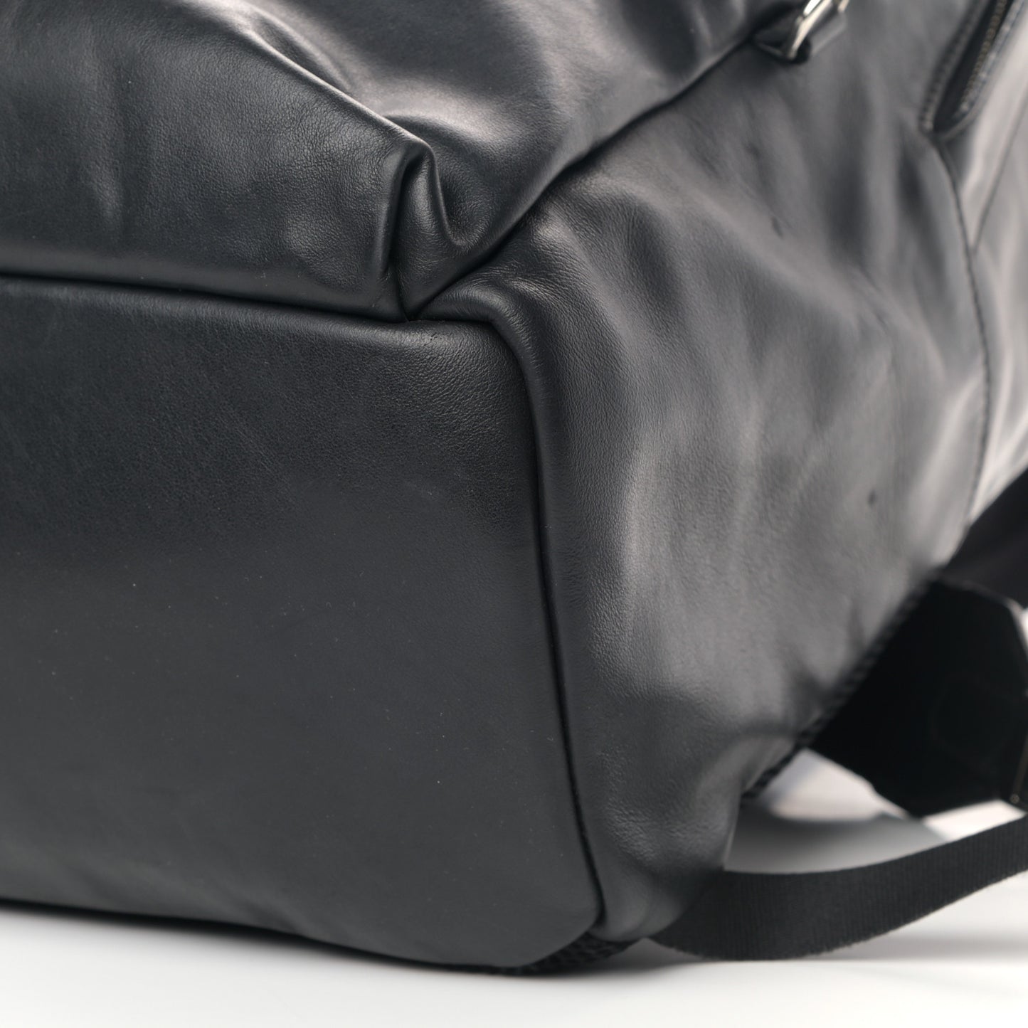 Vitello Century Elaphe Monster Eyes Backpack Black Roccia