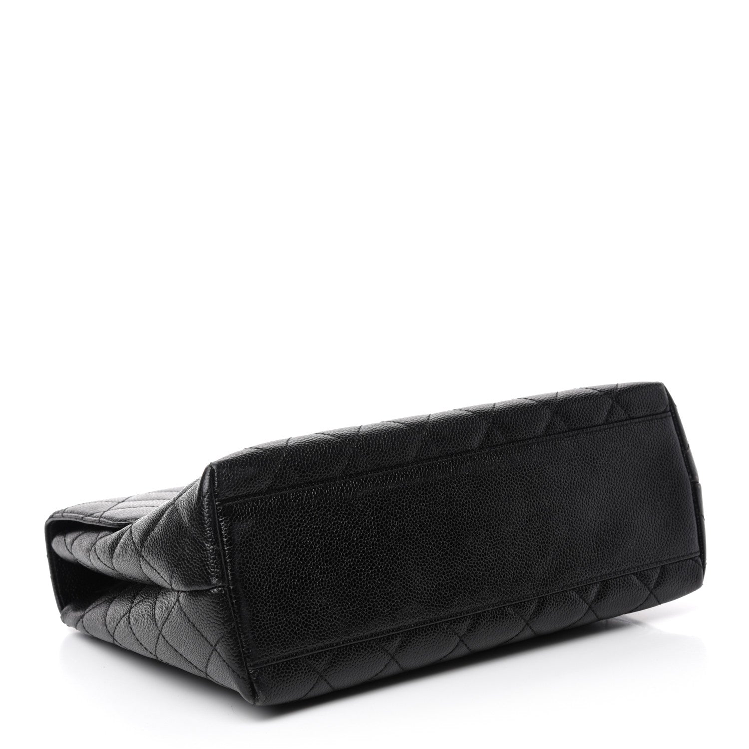 Chanel Caviar Quilted Jumbo Kelly Flap Black 4 of 11