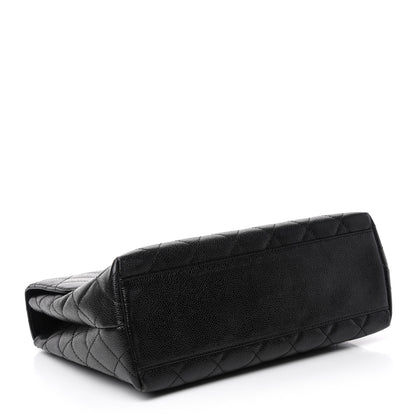 Chanel Caviar Quilted Jumbo Kelly Flap Black 4 of 11