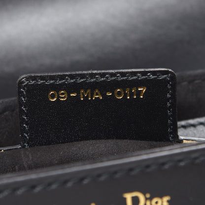 Christian Dior Calfskin D Fence Saddle Bag Black 7 of 7