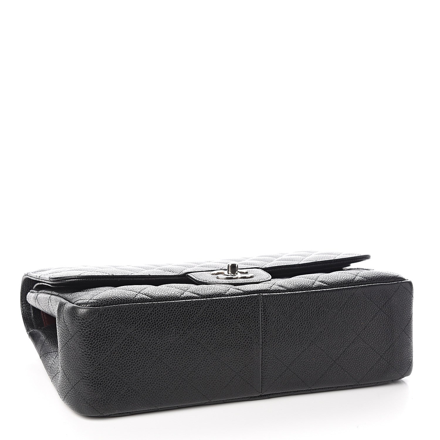 Chanel Caviar Quilted Jumbo Double Flap Black 3 of 9