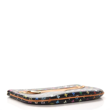 Louis Vuitton Monogram Multicolor Pochette Plate GM Black 4 of 6