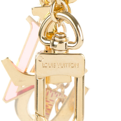 Louis Vuitton LV Tag Bag Charm Gold 4 of 4