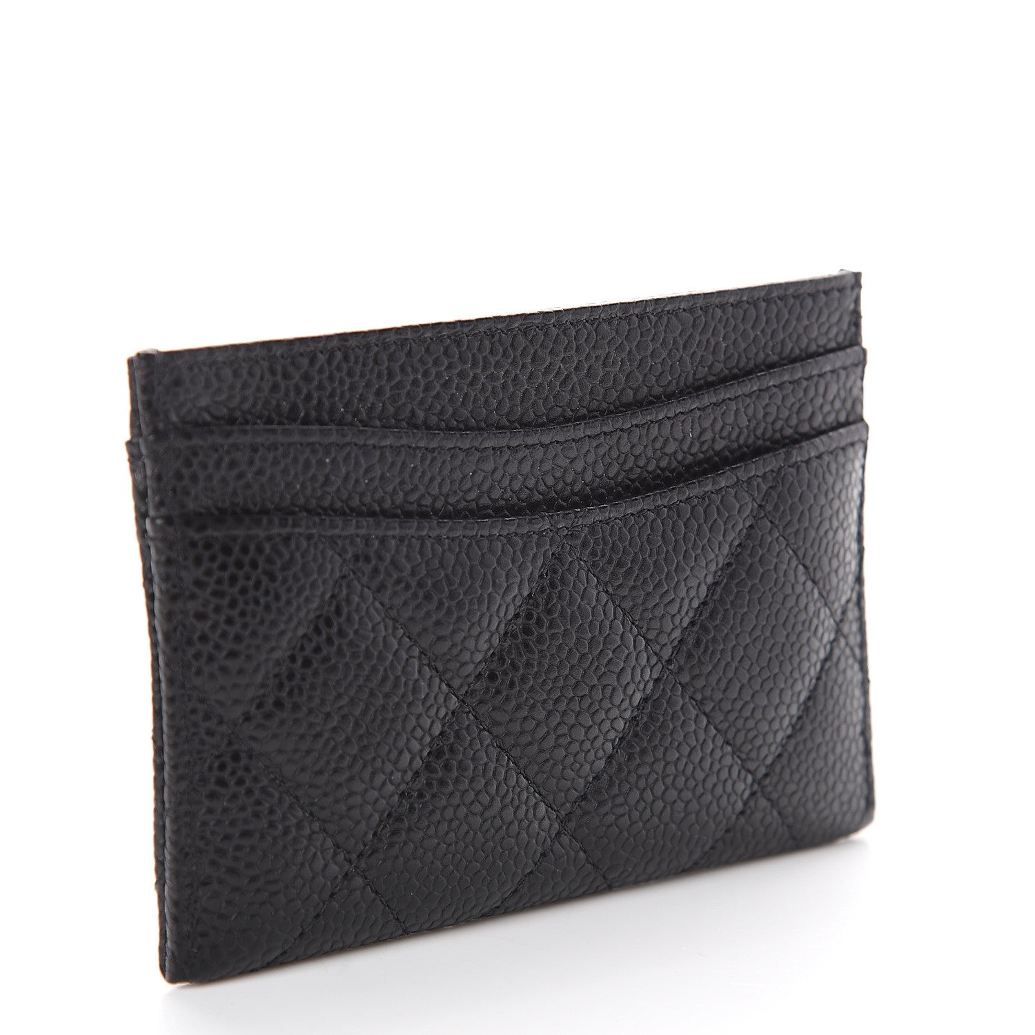 Chanel Caviar Quilted Card Holder Black 2 of 7