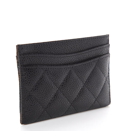 Chanel Caviar Quilted Card Holder Black 2 of 7