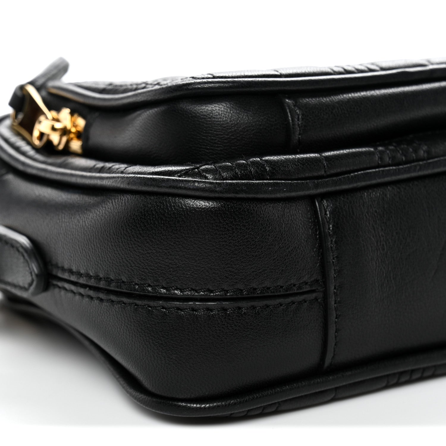 Burberry Calfskin Quilted Mini Lola Camera Bag Black 8 of 10