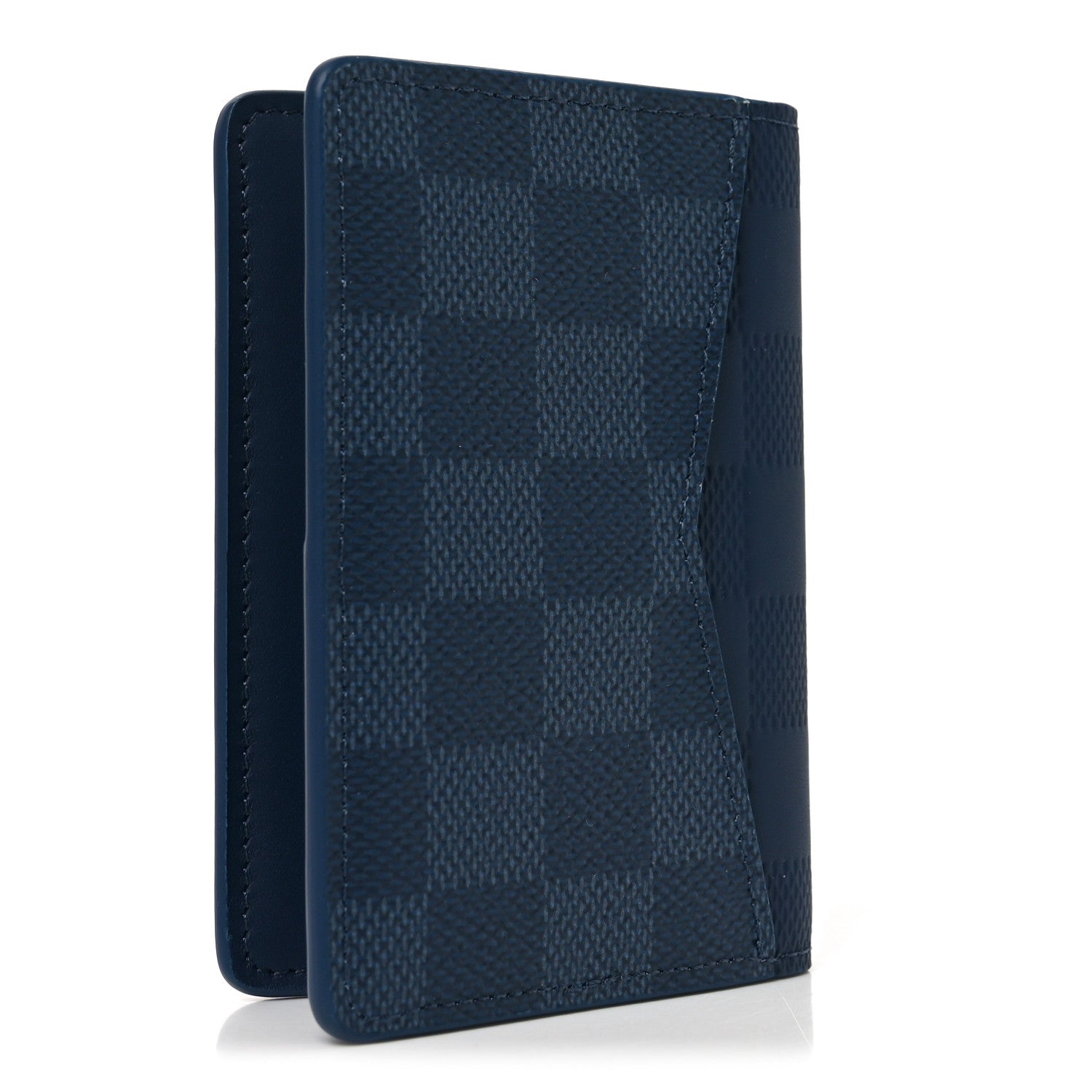 Louis Vuitton Damier Infini Pocket Organizer NM Bleu Sapphire 3 of 7