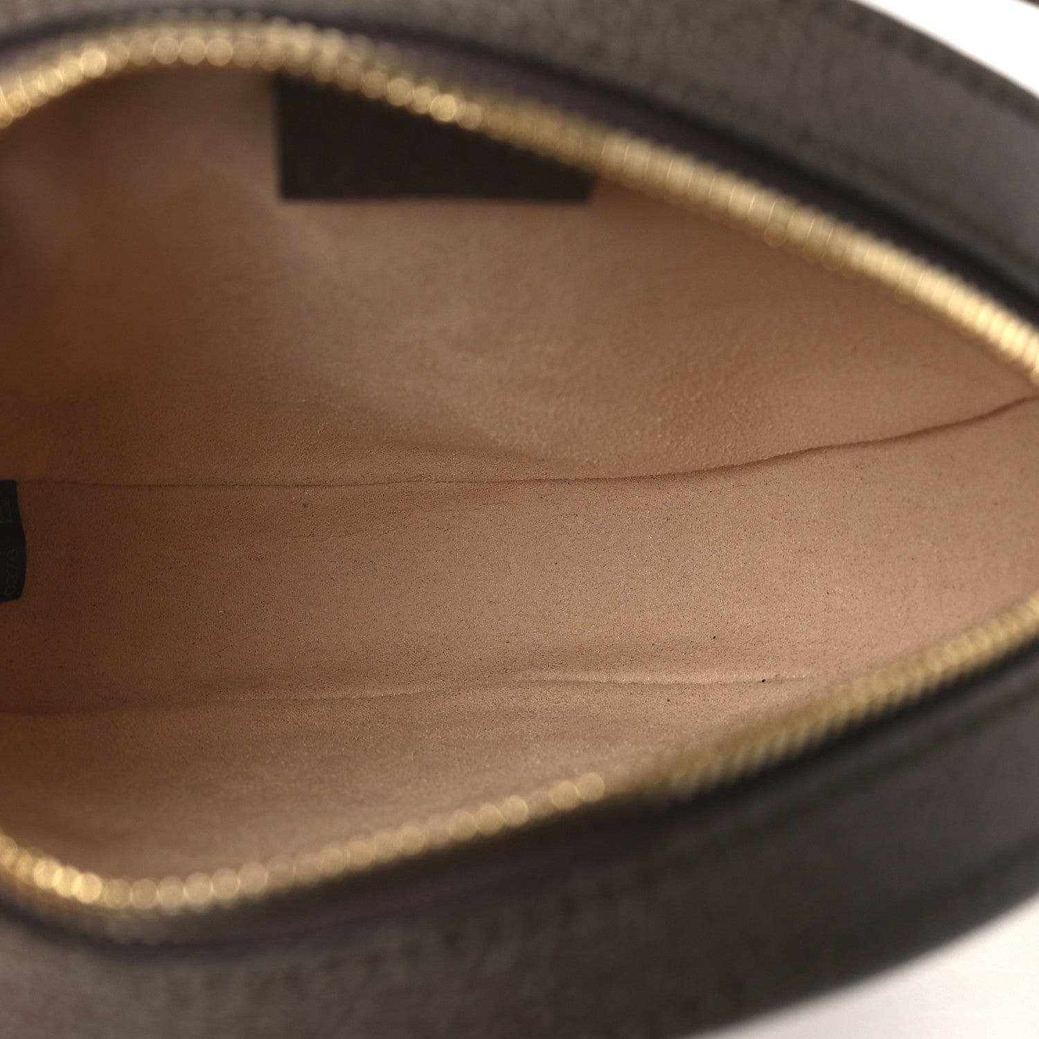 Gucci GG Supreme Monogram Web Mini Ophidia Round Shoulder Bag Brown 5 of 10
