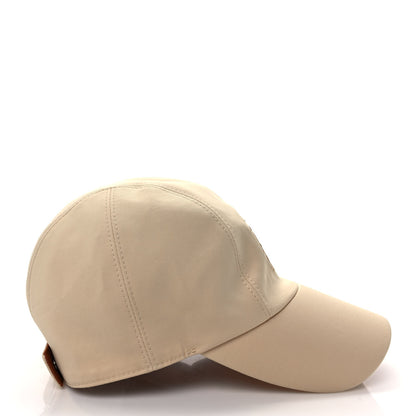 Hermes Cotton Davis H Primavera Hat 56 Blanc Creme 5 of 9