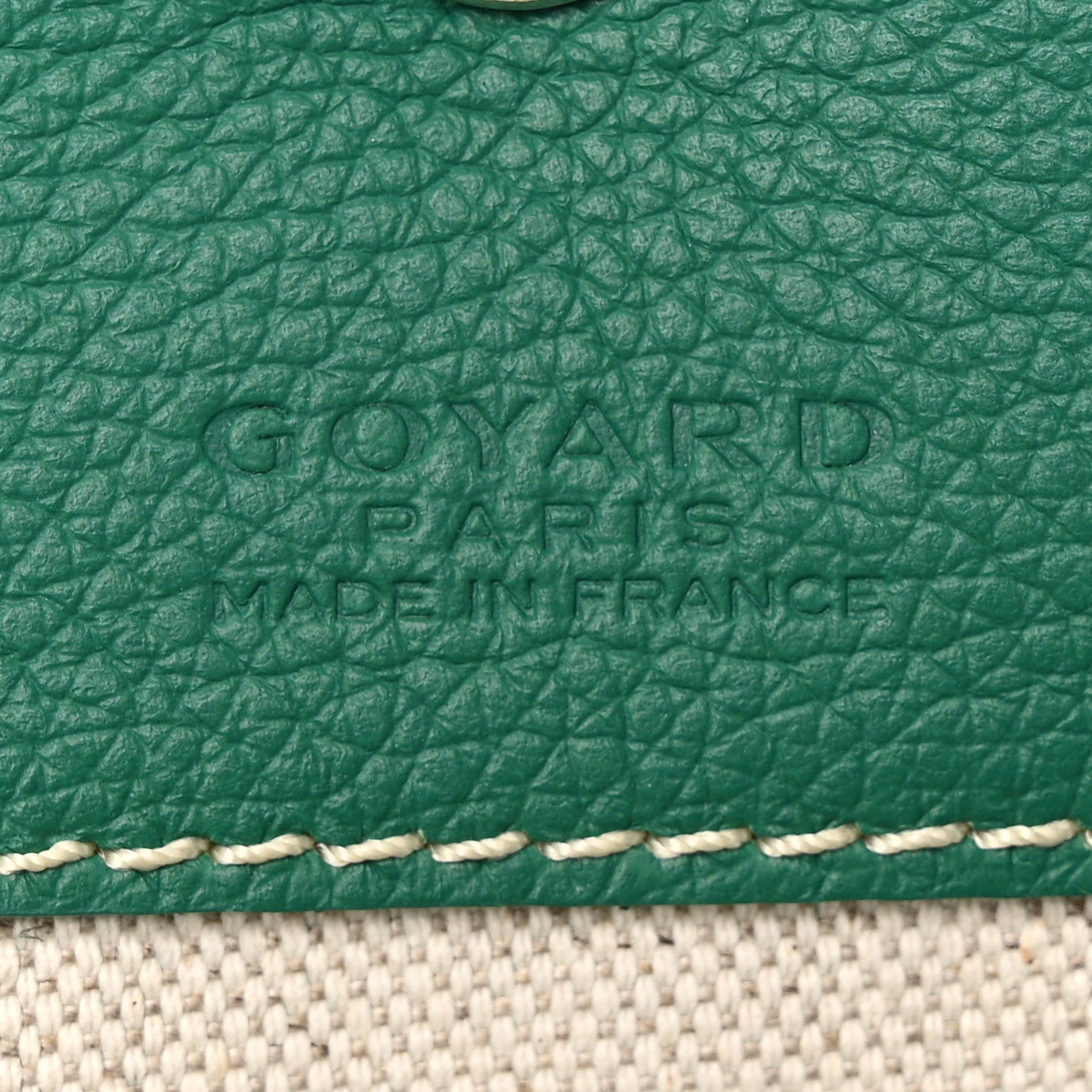 Goyard Goyardine Saint Louis PM Green 6 of 10