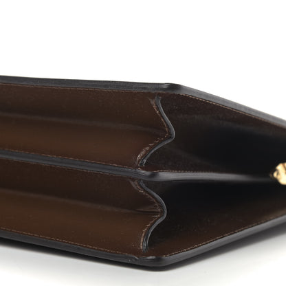 Celine Patina Box Calfskin Medium Clasp Bag Camel 6 of 12