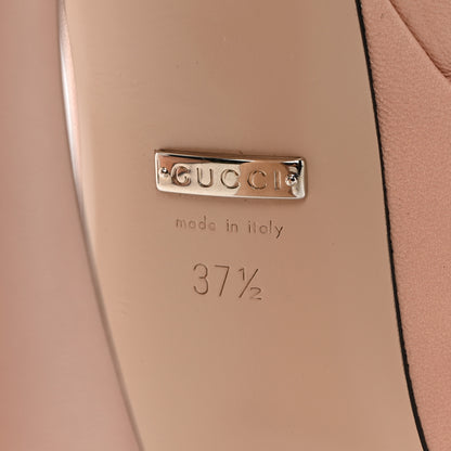 Gucci Malaga Kid Interlocking G Studs 155mm Platform Sandals 37.5 Perfect Pink 7 of 8